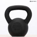 Liatinový kettlebell TREXO 16kg black 8