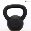 Liatinový kettlebell TREXO 12kg black 8