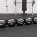Medicimbalová lopta TREXO Wall Ball 5 kg black 9