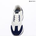 Topánky EA7 Emporio Armani Black & White Vintage white/medieval blu 12