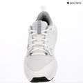 Men's training shoes Under Armour Commit 4 white/mod gray/forest green 9