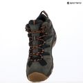 Pánske turistické topánky KEEN Headout Mid Waterproof black olive/fossil orange 9