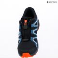Detské bežecké topánky Salomon Speedcross Waterproof dark navy/dark blue/red orange 10