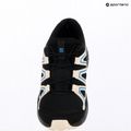 Detské bežecké topánky Salomon Speedcross Waterproof black/vanilla ice/french blue 15