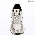 Dámske topánky Calvin Klein YW0YW02063 Hike Runner Lace Up Mesh Mix silver/black/bright white 9