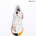 Pánske tenisové topánky Mizuno Wave Exceed Tour 6 AC White/Fiery Coral 2/Citrus 12