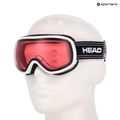 Detské lyžiarske okuliare HEAD Ninja red/vis/red 3
