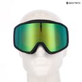 Pánske snowboardové okuliare Quiksilver Harper black/clux ml green 6
