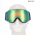 Lyžiarske okuliare UVEX Gravity FM oxide matt green/mirror opal/orange/clear 6