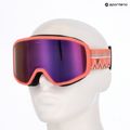 Dámske snowboardové okuliare ROXY Izzy coral chic/clux ml l purple 8