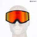 Lyžiarske okuliare Red Bull SPECT Neon black/orange with red mirror 6