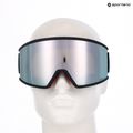 Lyžiarske okuliare SCOTT Ambit Compact black/neon yellow/amp white chrome 9