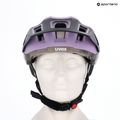 Cyklistická prilba UVEX React MIPS lilac/oak matt 6