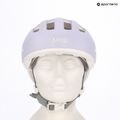 Detská cyklistická prilba ABUS Smiley 3.0 ACE LED pure lavender 9