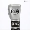 Boxerské rukavice Cleto Reyes Lace Up Sparring silver 3