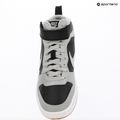 Detské topánky Nike Court Borough Mid 2 black/white/gum medium brown/light smoke grey 11