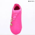 Futbalové kopačky New Balance Furon Pro V8 FG pink heat/sea salt/gold metallic 9