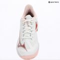 Dámske tenisové topánky  Mizuno Wave Exceed Court CC W white/pinkesque/barbados cherr 9