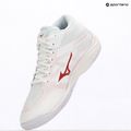 Dámske volejbalové topánky Mizuno Lightning Select Mid white/rose elegance/lava falls 4
