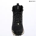 Pánske trekingové topánky Salewa Pedroc Light Mid PTX black/oatmeal 9