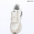 Dámske topánky Calvin Klein YW0YW01990 Retro Runner Lace Up Nylon MG bright white/black 9