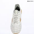 Futbalové kopačky Mizuno Morelia Neo IV Beta Elite AG white/mp gold/cool gray 3c 12