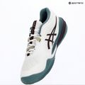 Pánske tenisové topánky ASICS Gel-Resolution X Clay white/dark aubergine 9