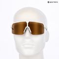 Slnečné okuliare UVEX Ramp white matt/mirror gold 7
