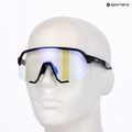 Slnečné okuliare 100% S3 LE gloss black/purple flash mirror photochromic 8
