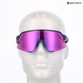 Slnečné okuliare 100% S3 satin storm metallic/purple mirror 8