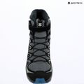 Detské turistické topánky Salomon XA Pro V8 Winter Waterproof turbulence / black / dark blue 15
