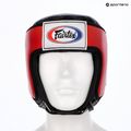 Ochranná prilba Fairtex Muay Thai & Kickboxing Competition red 6