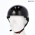 Prilba  Triple Eight The Certified Sweatsaver black glitter 5
