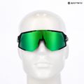 Slnečné okuliare UVEX Sequenze black matt/mirror green 7