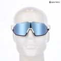 Slnečné okuliare 100% Hypercraft SQ soft tact white/hiper blue multilayer 5