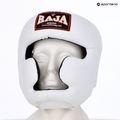 Boxerská prilba RAJA BOXING Semi Leather white 4