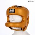 Boxerská prilba Cleto Reyes With Round Face Bar gold 3