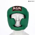 Boxerská prilba RAJA BOXING Semi Leather green 5