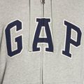 Pánska mikina GAP XLS FT Arch FZ HD b10 grey heather 4