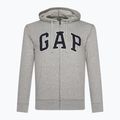 Pánska mikina GAP XLS FT Arch FZ HD b10 grey heather 5