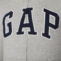 Pánska mikina GAP XLS FT Arch FZ HD b10 grey heather 7