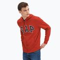 Pánska mikina GAP XLS FT Arch FZ HD lasalle red 2