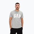 Pánske tričko GAP Logo Original T-shirt grey heather