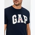 Pánske tričko GAP Logo Original Tee blue navy 4