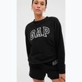 Dámska mikina GAP V-Gap Heritage Crew true black 3