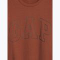 Pánska mikina GAP Logo Crewneck burnt russet 4