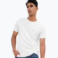 Pánske tričko GAP Micro Logo Crew Neck Tee white global