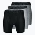 Pánske boxerky  Under Armour Perf Tech 6in 3 pary grey