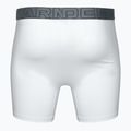 Pánske boxerky  Under Armour Perf Cotton 6" 3 pary white/black 2