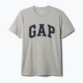 Pánske tričko GAP Soft Basic Logo heather grey 4
